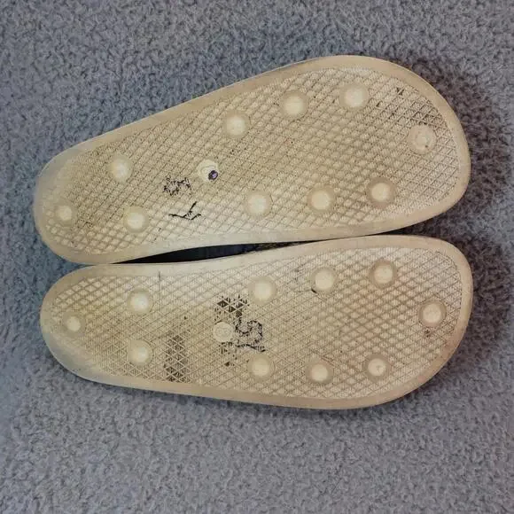 Adidas Adilette Slides Mens 9 Brazilian Leopard Sandals - Picture 8 of 9